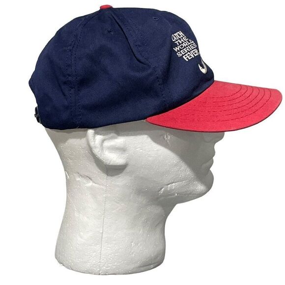 Vintage Atlanta Braves Adjustable Hat 1992 League Champs MLB Made In USA - Picture 2 of 7